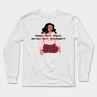 Savage-Megan Thee Stallion Long Sleeve T-Shirt